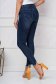 Blue jeans skinny jeans with medium waist small rupture of material 3 - StarShinerS.com