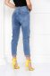 Blue jeans high waisted loose fit aims denim 4 - StarShinerS.com