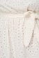 Rochie de plaja din bumbac ivoire lunga cu elastic in talie si umeri goi - SunShine 4 - StarShinerS.ro