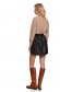 Fusta din piele ecologica neagra in clos - Top Secret 3 - StarShinerS.ro