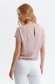 Bluza dama Top Secret roz deschis casual cu croi larg din material subtire cu buline 3 - StarShinerS.ro