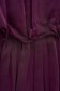 Purple dress short cut cloche off-shoulder thin fabric 2 - StarShinerS.com