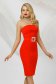 Red lady set elegant voile overlay 2 - StarShinerS.com