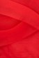 Red dress midi cloche organza naked shoulders 4 - StarShinerS.com