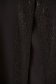 Rochie din stofa elastica si voal neagra midi cu un croi drept si aplicatii cu pietre strass 5 - StarShinerS.ro
