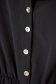 Rochie din georgette neagra scurta in clos cu elastic in talie accesorizata cu cordon - Lady Pandora 5 - StarShinerS.ro