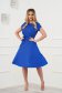 - StarShinerS blue dress lycra with glitter details cloche with elastic waist 6 - StarShinerS.com