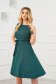 - StarShinerS green dress lycra with glitter details cloche with elastic waist 6 - StarShinerS.com