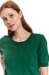 Green sweater knitted short sleeves loose fit 4 - StarShinerS.com