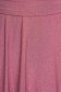 Rochie din lycra roz prafuit cu aplicatii cu sclipici in clos cu elastic in talie - StarShinerS 5 - StarShinerS.ro