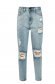Lightblue jeans high waisted ripped 6 - StarShinerS.com