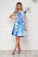 Rochie din crep cu croi larg si imprimeu floral unic - StarShinerS 3 - StarShinerS.ro