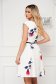 Dress elastic cloth short cut cloche with floral print 2 - StarShinerS.com