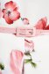 Rochie din stofa elastica scurta in clos cu imprimeu floral - Lady Pandora 3 - StarShinerS.ro