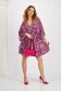 Dress georgette short cut cloche with elastic waist 5 - StarShinerS.com