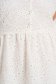 Rochie din ghipură alba scurta in clos cu elastic in talie - SunShine 4 - StarShinerS.ro