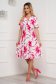 Rochie din lycra midi in clos cu decolteu petrecut - Lady Pandora 4 - StarShinerS.ro