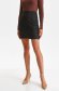 Black skirt elastic cloth pencil short cut 1 - StarShinerS.com