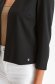 Black jacket straight top wrinkled sleeves thin fabric 6 - StarShinerS.com