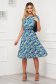 - StarShinerS dress lycra midi cloche with elastic waist with floral print 4 - StarShinerS.com