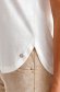 White t-shirt cotton loose fit with writing print 6 - StarShinerS.com