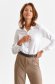 White women`s shirt georgette loose fit 1 - StarShinerS.com