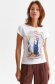 White t-shirt cotton loose fit abstract 1 - StarShinerS.com