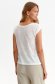 White t-shirt thin fabric loose fit abstract 3 - StarShinerS.com