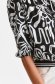 Bluza dama din material subtire neagra cu croi larg si imprimeu abstract - Top Secret 5 - StarShinerS.ro