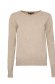 Pulover din tricot bej cu croi larg si decolteu rotunjit - Top Secret 5 - StarShinerS.ro