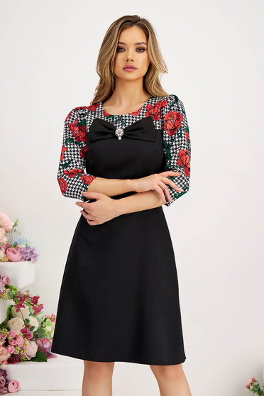 Polka dot dresses, Dress cloche cloth high shoulders - StarShinerS - StarShinerS.com