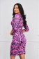 Rochie din lycra midi tip creion cu fronseu lateral - StarShinerS 2 - StarShinerS.ro