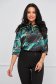 Women`s blouse from satin loose fit asymmetrical - StarShinerS 1 - StarShinerS.com