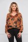 Bluza dama din georgette cu granulatie cu croi larg si decolteu in v - Lady Pandora 1 - StarShinerS.ro