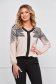 Women`s blouse loose fit with elastic waist georgette 1 - StarShinerS.com