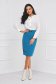 Bluza dama din georgette cu croi larg si guler tip esarfa - Lady Pandora 3 - StarShinerS.ro