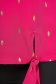 Fuchsia women`s blouse georgette loose fit gold metal details 5 - StarShinerS.com