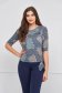 Women`s blouse thin fabric loose fit abstract 1 - StarShinerS.com