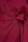 Rochie din stofa elastica cu un croi drept visinie - Lady Pandora 5 - StarShinerS.ro