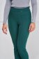 - StarShinerS darkgreen trousers office high waisted slightly elastic fabric conical 4 - StarShinerS.com