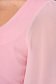 Bluza dama din crep roz prafuit mulata cu maneci din voal - StarShinerS 5 - StarShinerS.ro