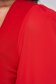 Red women`s blouse crepe with veil sleeves tented - StarShinerS 5 - StarShinerS.com