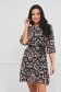 Dress georgette detachable cord loose fit 1 - StarShinerS.com