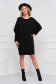 Black sweater knitted loose fit with pearls 3 - StarShinerS.com