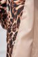 Overcoat elastic cloth with floral print lateral pockets straight - StarShinerS 6 - StarShinerS.com