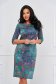 Dress knitted midi pencil with rounded cleavage - StarShinerS 1 - StarShinerS.com