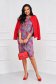 Dress knitted midi pencil with rounded cleavage - StarShinerS 2 - StarShinerS.com