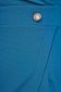 Rochie din stofa elastica albastru petrol midi tip creion cu decolteu petrecut - StarShinerS 5 - StarShinerS.ro