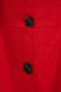 Palton din jacard rosu in clos cu buzunare - Artista 5 - StarShinerS.ro