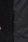 Palton din jacard negru in clos cu buzunare 5 - StarShinerS.ro